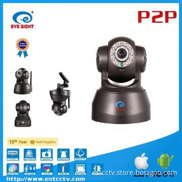 P2P PTZ WIFI IP Surveillance Camera with FTP, Email upload function
